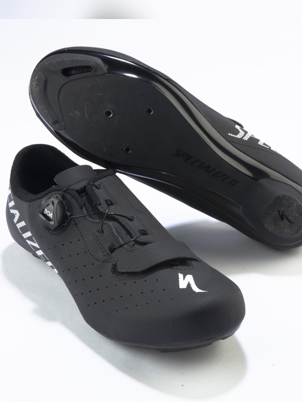 Specialized Torch 1.0 BOA Road Cycling Shoes Black EU 44 US 10.6 w/ Cleats